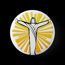 He is Risen buttons