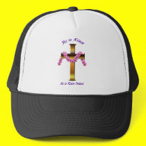 He is Risen...Cap. hats