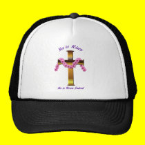 He is Risen...Cap. hats