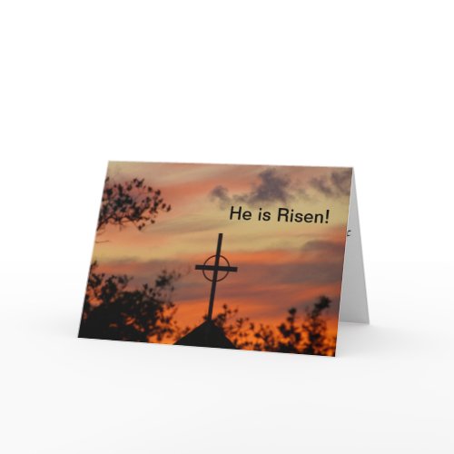 He is Risen! Easter Message card