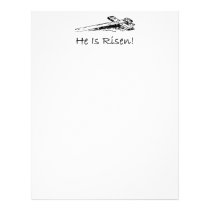 He is risen holy cross letterhead