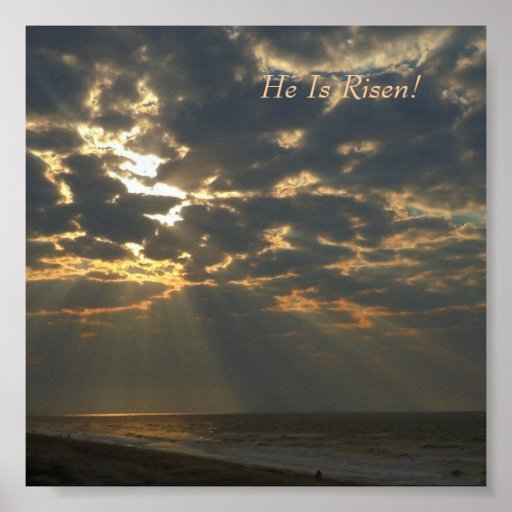 "He is Risen!" Poster