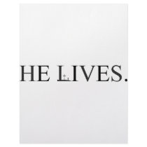 He Lives letterhead by marylouroche He Lives letterhead