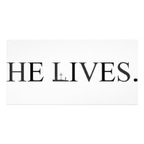 He Lives photo cards by marylouroche He Lives photo cards