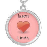He Loves Her Necklace necklace