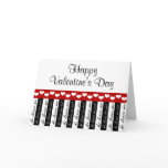He Loves Me He Loves Me Not Valentine's Day Card