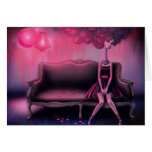 He Loves Me Not Greeting Card
