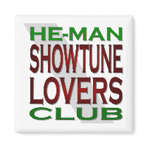 He-Man Showtune Lovers Club Magnet