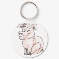 He Piglet Seeking.... Keychain by keychains_1 He Piglet Seeking.... Keychain