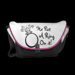 He Put A Ring On It Rick Shaw Messenger Bag messenger bags