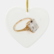 He Put a Ring on It/save the date Christmas Ornament
