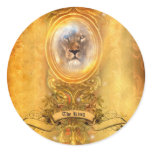 He Reigns Sticker