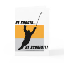 He Shoots....He Scores! cards