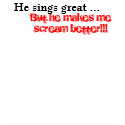 He sings great... t-shirts by satyrmerch He sings great... t-shirts