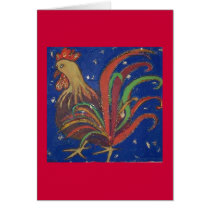 he thinks he's a peacock! cards