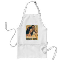 He Volunteered World War II Aprons