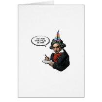 He Was Told There Would Be Cake Card cards