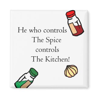 He Who Controls The Spice Magnet magnet