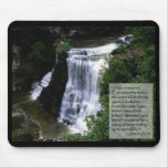 He who drinks of the water I give him will Mouse Mats