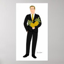 He Who Loves Pineapples Poster