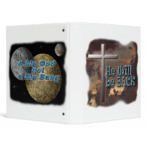 HE WILL BE BACK VINYL BINDER