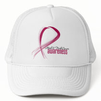 Head and Neck Cancer Awareness Grunge Ribbon hats by cancerapparel Head and Neck Cancer Awareness Grunge Ribbon hats