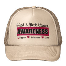 Head and Neck Cancer Awareness Trucker Hat