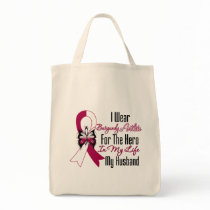 Head and Neck Cancer Hero My Husband Bags