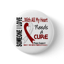 Head and Neck Cancer Needs A Cure 3 buttons