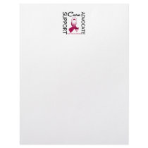 Head and Neck Cancer Support Advocate Cure letterhead