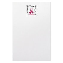 Head and Neck Cancer Support Advocate Cure stationery