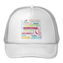 Head and Neck Cancer Survivor Collage.png Trucker Hats