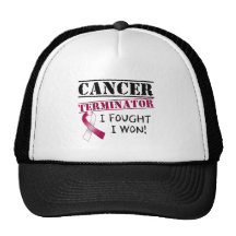 Head and Neck Cancer Terminator Trucker Hat