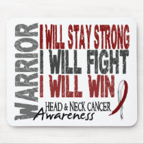 Head And Neck Cancer Warrior Mousepads