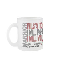 Head And Neck Cancer Warrior Mugs
