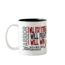 Head And Neck Cancer Warrior Coffee Mugs