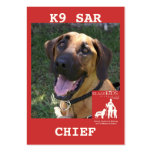 head-chief2, KlassKids Search Team business cards