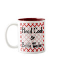 Head Cook and Bottle Washer Funny Saying Mug by momsretro Head Cook and Bottle Washer Funny Saying Mug
