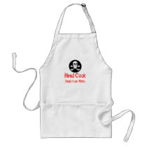 Head Cook Death from Within aprons by fizzle3nat Head Cook Death from Within aprons