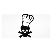 head cook icon photo cards