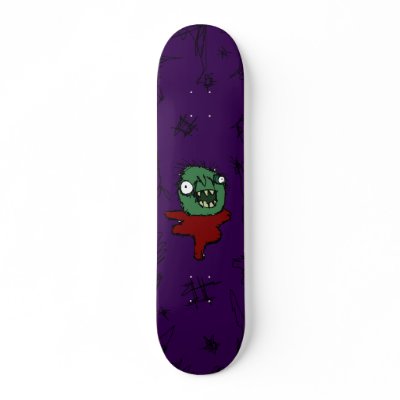 Head Deck Skateboard Deck by Cat_Lovin