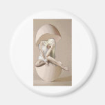 HEAD-EGGS ARE FOR THE BIRDS REFRIGERATOR MAGNETS
