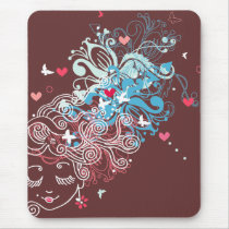 Head Full of Wishes mousepads