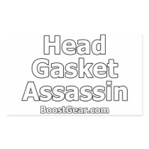 Head Gasket Assassin Sticker by BoostGear.com