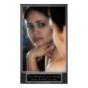 "Head held high" Reflection inspirational poster posters