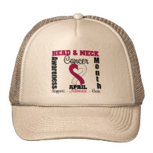Head Neck Cancer Awareness Month Hats