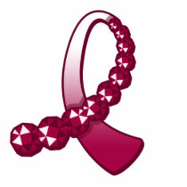 Head Neck Cancer Awareness Ribbon Photo Sculpture photo sculptures