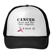 Head Neck Cancer Does Not Live Here Anymore Trucker Hat
