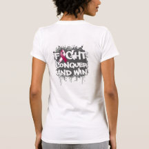 Head Neck Cancer Fight Conquer and Win Shirts