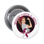 Head Neck Cancer Fight Like A Girl Modern Rosie buttons